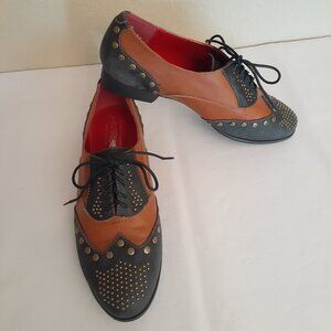 Jeffery Cambell for Free People Studded Oxford Shoes